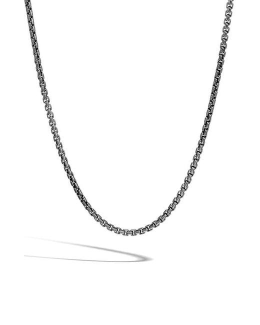 John Hardy Classic Box Chain Necklace in at