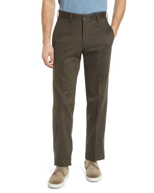 Berle Flat Front Sateen Pants in at