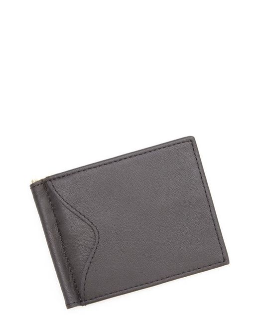 ROYCE New York RFID Leather Money Clip Card Case in at
