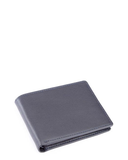 ROYCE New York RFID Leather Trifold Wallet in at