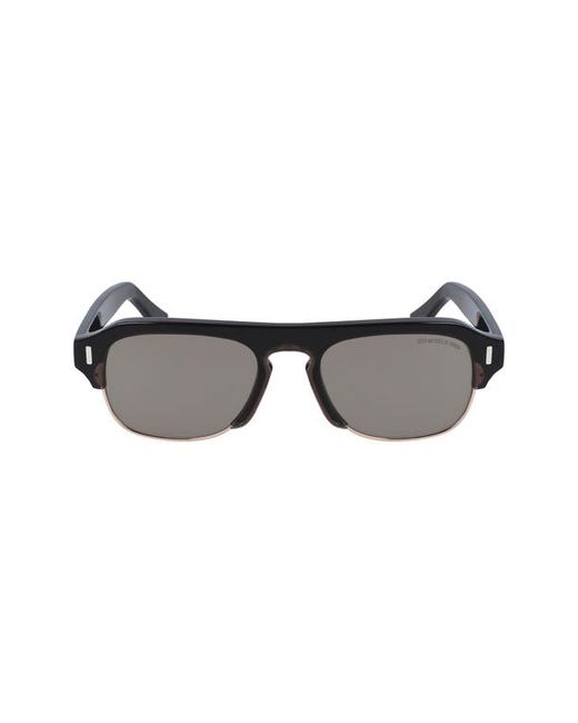 Cutler & Gross 56mm Flat Top Sunglasses in Grey/Gradient at