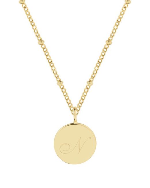 Brook and York Lizzie Initial Pendant Necklace in at