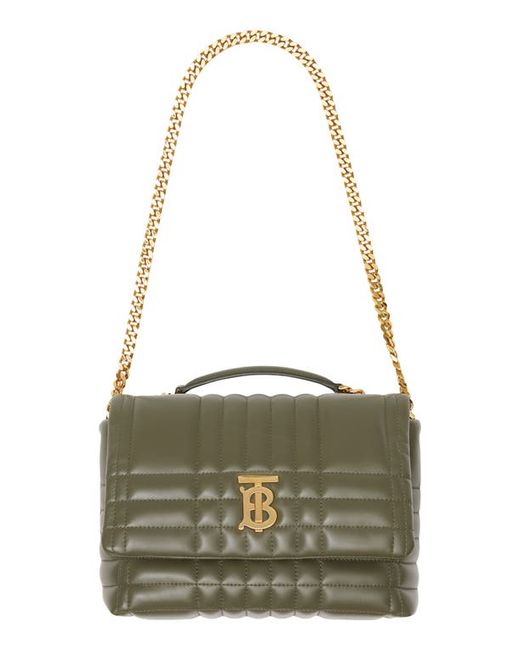 Burberry Small Lola Quilted Leather Satchel in at