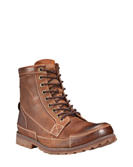 Timberland Earthkeepers Original Mid Plain Toe Boot in at