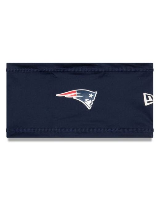 New Era Black New England Patriots Official Training Camp Headband in at One Oz