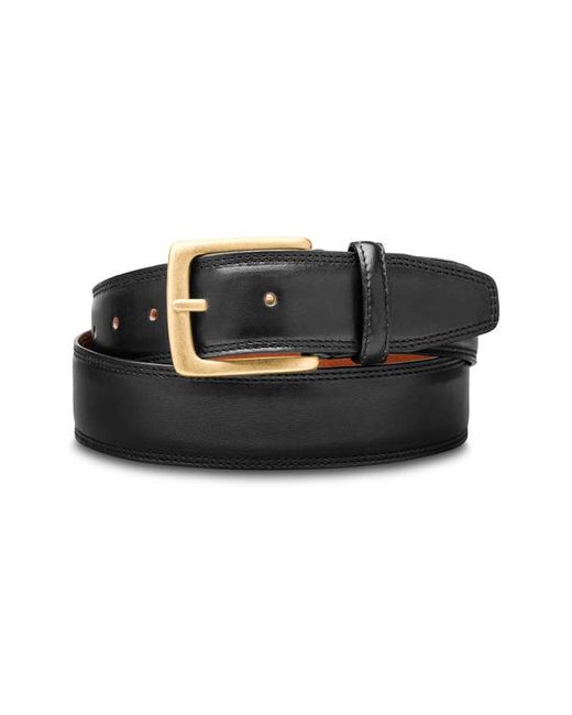 Bosca Amalfi Leather Belt in at