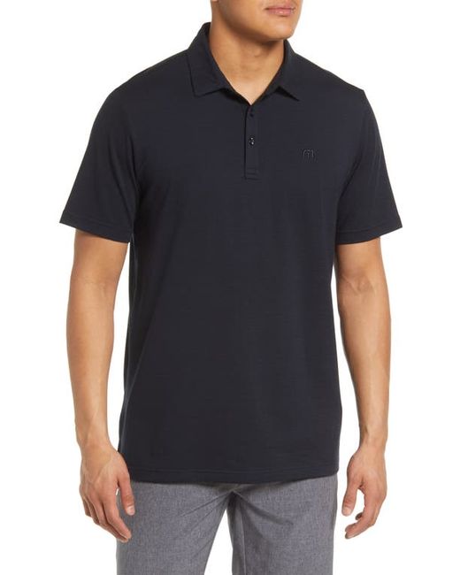 TravisMathew The Heater Solid Short Sleeve Performance Polo in at