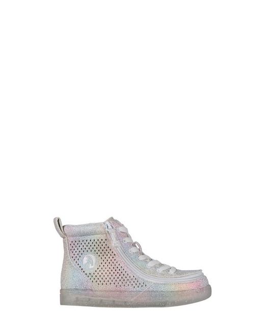 BILLY Footwear Classic Hi-Rise Sneaker in Rainbow Crackle at
