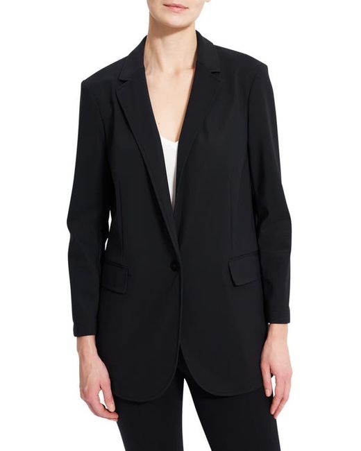 Theory Casual One-Button Blazer in at