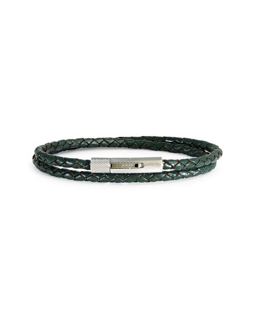 Jonas Studio Braided Leather Wrap Bracelet in at