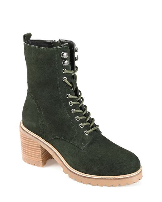 Journee Signature Malle Lace-Up Boot in at