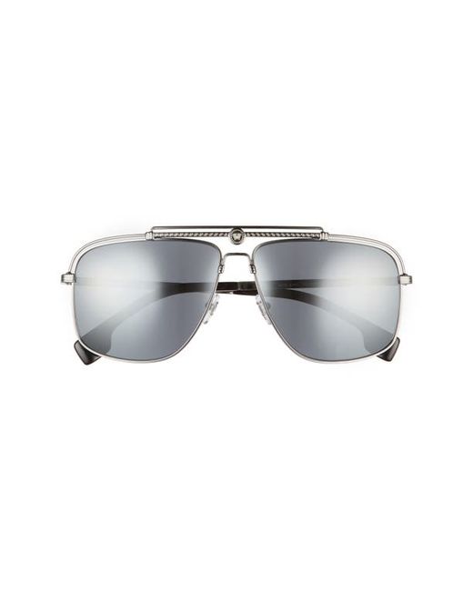 Versace 61mm Rectangular Sunglasses in at
