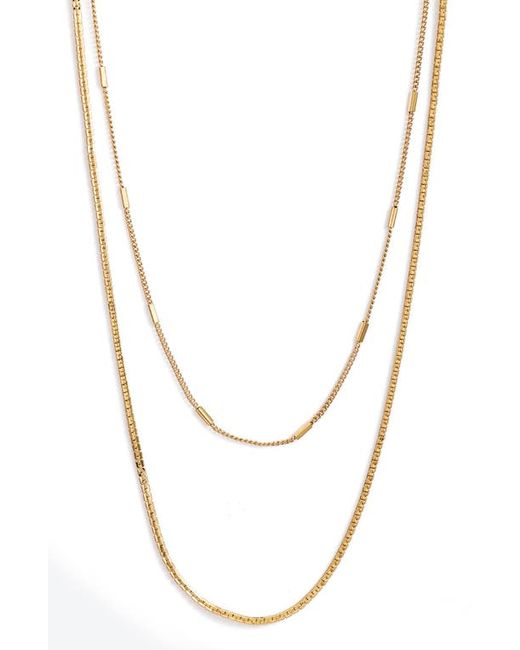 Jenny Bird Surfside Layered Chain Necklace in at