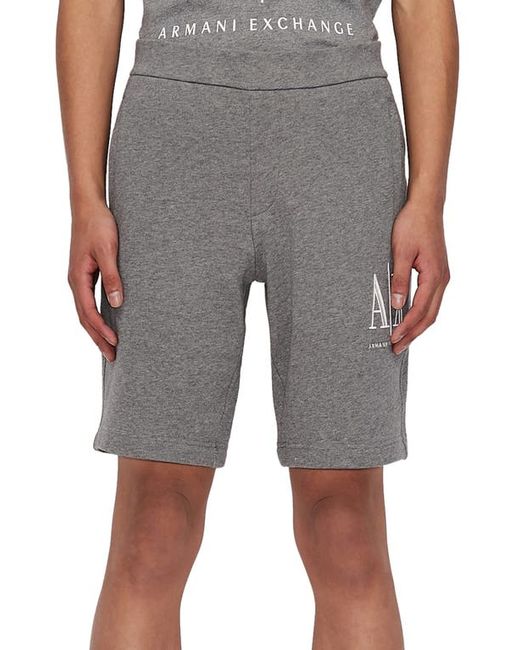 Armani Exchange Icon Logo Sweat Shorts in at