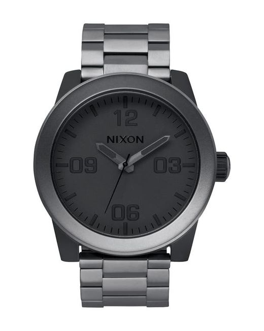 Nixon The Corporal Bracelet Watch 48mm in at