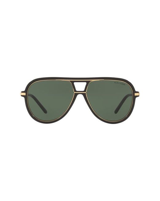 Ralph Lauren 58mm Aviator Sunglasses in at