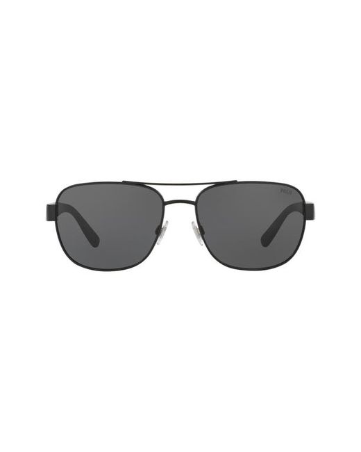 Polo Ralph Lauren 60mm Aviator Sunglasses in at