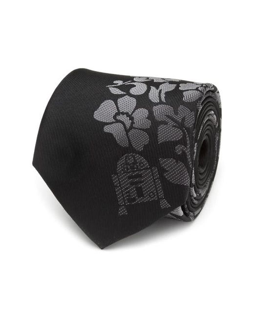 Cufflinks, Inc. Inc. Star Warstrade R2D2 Floral Silk Tie at