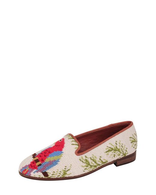 ByPaige BY PAIGE Needlepoint Parrot Flat in at