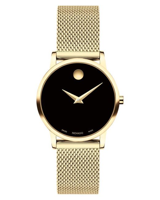 Movado Museum Classic Mesh Strap Watch 28mm in at
