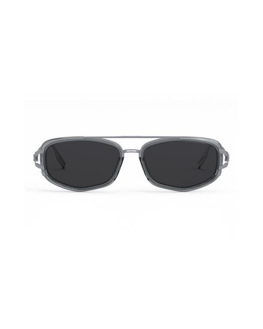 Dior 56mm Neodior Sunglasses in Grey/Other Smoke at