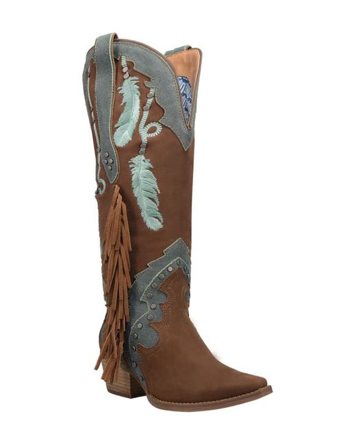 Dingo Embroidered Western Boot in at