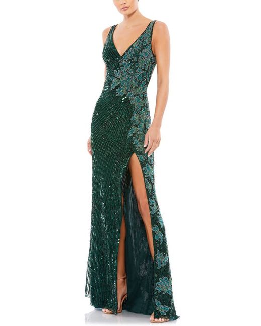 Mac Duggal Sequin Column Gown in at