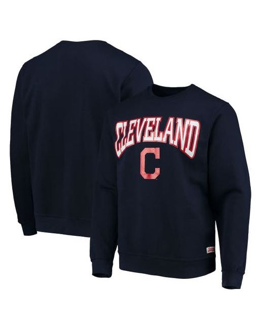 Stitches Cleveland Guardians Pullover Crew Sweatshirt at