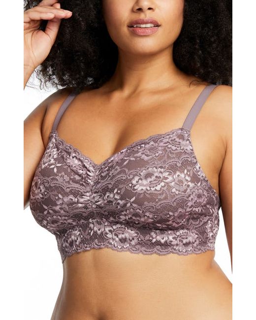 Montelle Intimates Lace Bralette in Almond Spice Pearl at