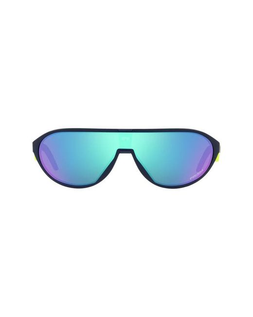 Oakley Shield Sunglasses in Matte Navy/Prizm Sapphire at
