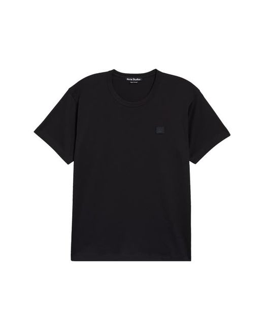 Acne Studios Face Patch Organic Cotton T-Shirt in at