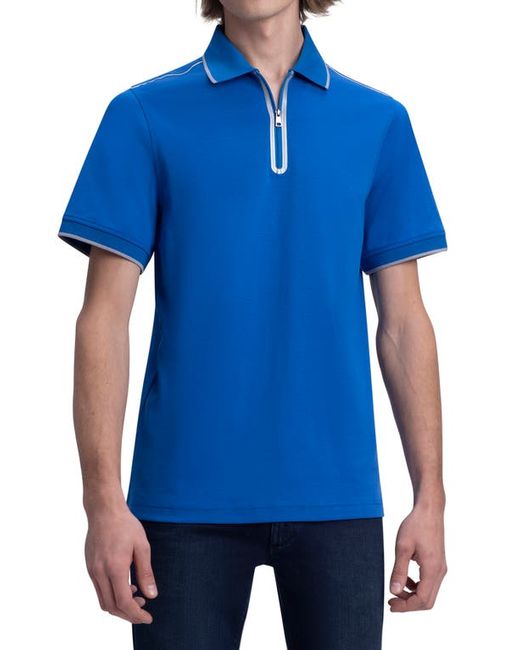 Bugatchi Zip Placket Polo in at