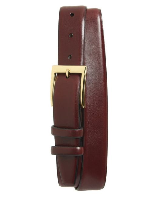 Torino Double Buckle Leather Belt in at