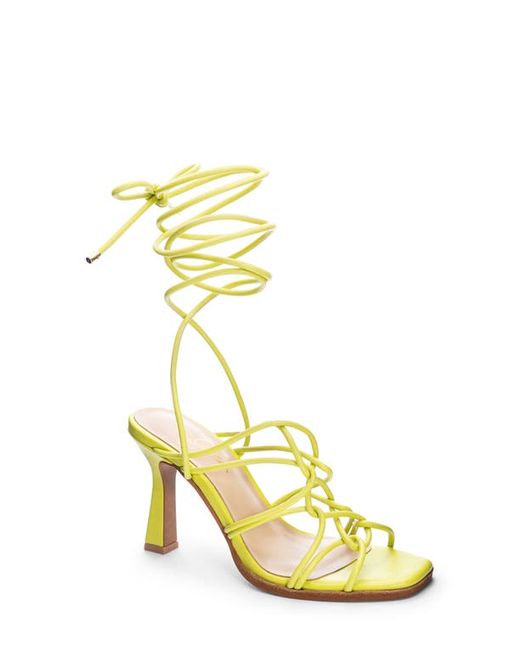 42 Gold Lava Ankle Tie Sandal in at