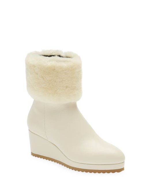 Cecelia New York Geramy Faux Fur Cuff Wedge Boot in at