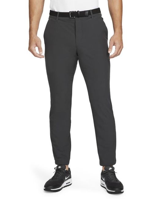 Nike Golf Dri-FIT Vapor Slim Fit Golf Pants in Dark Smoke Grey/Black at 30 X