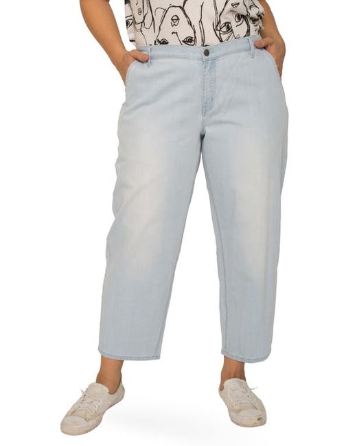 Standards & Practices Harlow High Waist Tapered Crop Jeans in at