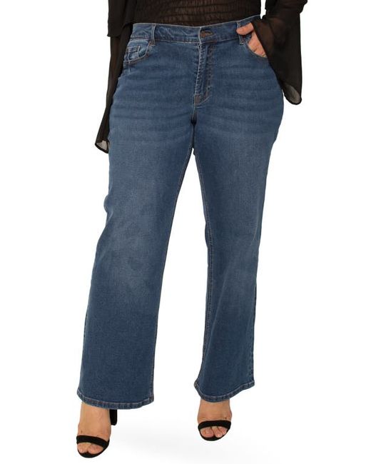 Standards & Practices Slim Wide Leg Jeans in at