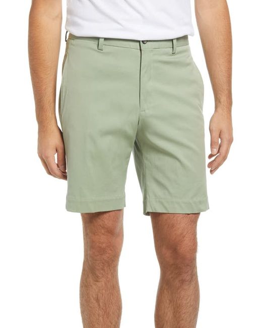 Berle Charleston Flat Front Stretch Twill Shorts in at