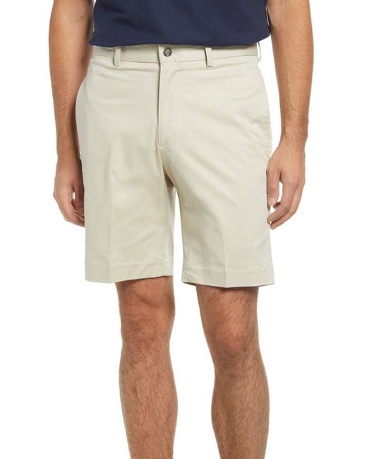 Berle Charleston Flat Front Stretch Twill Shorts in at