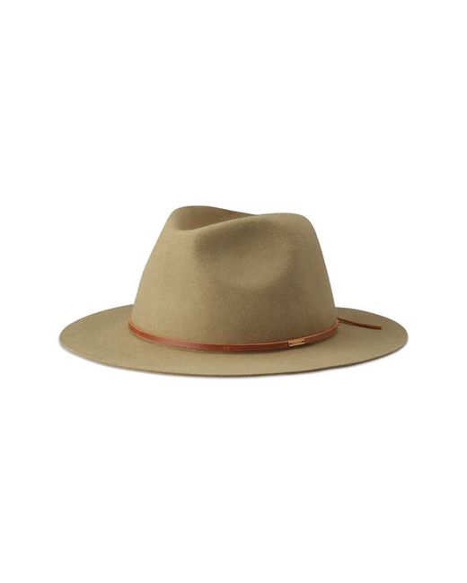 Brixton Wesley Felted Wool Fedora in at