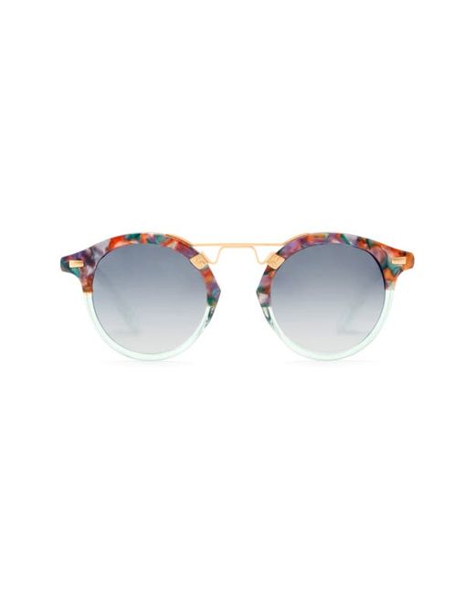 Krewe 46mm St. Louis Round Sunglasses in Confetti at