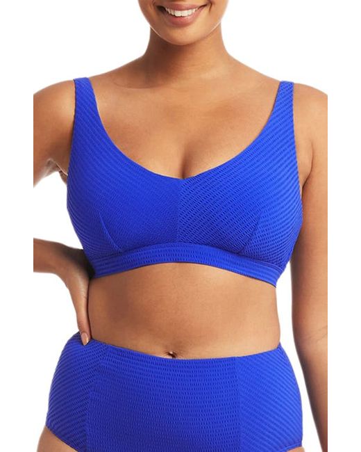 Sea Level Cup Bralette Swim Top in at