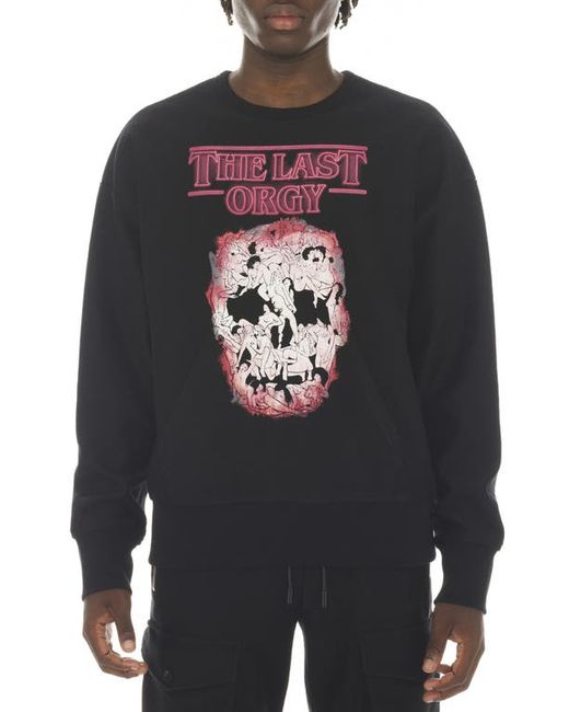 Cult Of Individuality French Terry Graphic Sweatshirt in at