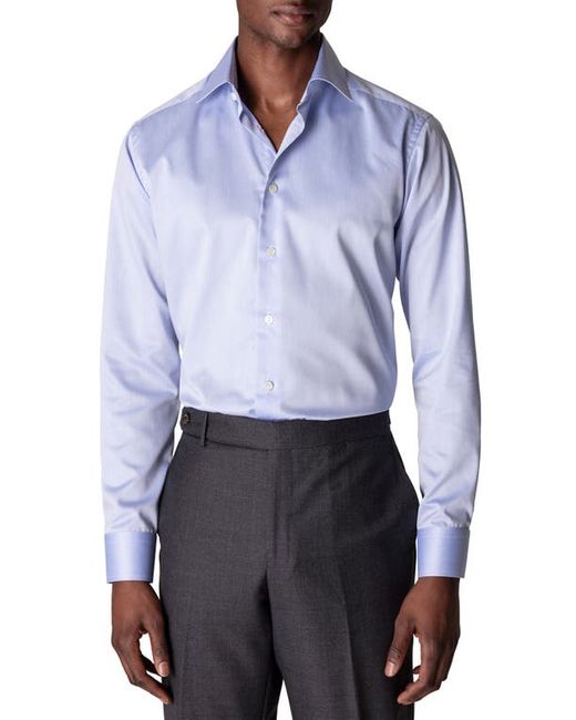 Eton Contemporary Fit Twill Dress Shirt in at