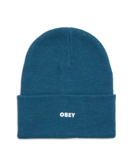 Obey Fluid Knit Cuffed Beanie in at