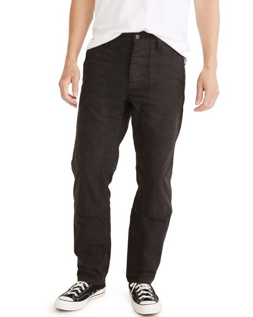 Madewell Relaxed Straight Leg Workwear Pants in at