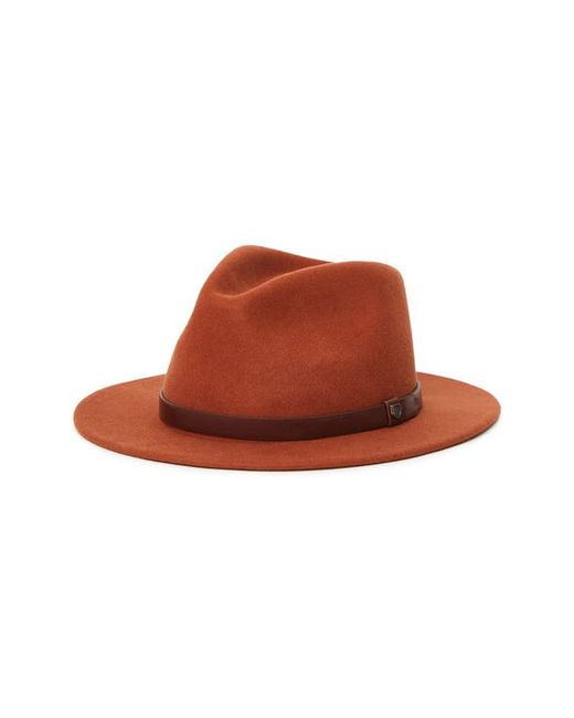 Brixton Messer Felted Wool Fedora in at
