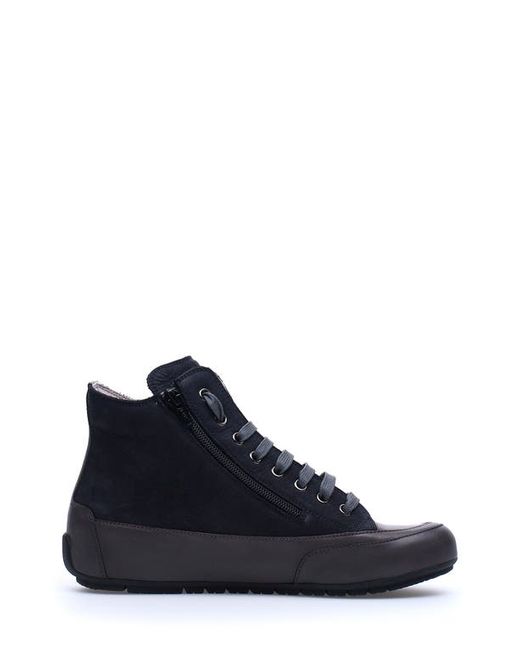 Candice Cooper Plus High Top Sneaker in Anthacite/Blu Notte at