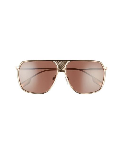 Burberry 62mm Square Sunglasses in Gold at